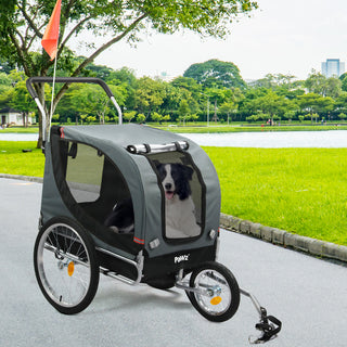 PaWz Pet Stroller Bike Trailer 3-IN-1 Sunroof-1836526620744224775