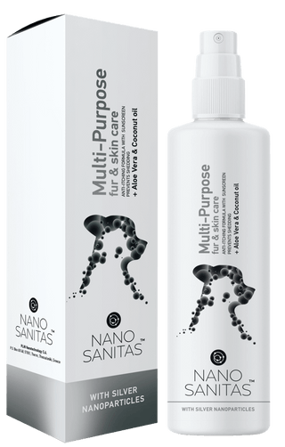 Nano Sanitas Multipurpose Fur And Skin Spray - 250 ml-1831155597144363008