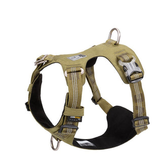 True Love Lightweight Reflective Harness - Army Green, S-1831155641268441088