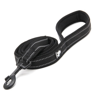 True Love Reflective Pet Leash 2m - Black, S-1831155643948601344