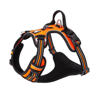 True Love No Pull Explosion Proof Dog Harness - Orange, L-1831155635748737026