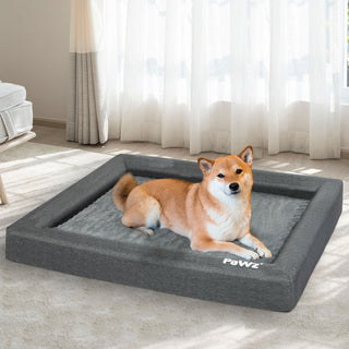 PaWz Memory Foam Pet Bed Calming Dog L Large-1831593133260017670