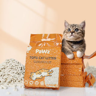 PaWz 2.5kg Tofu Cat Litter Clumping Natural-1836526661982621702