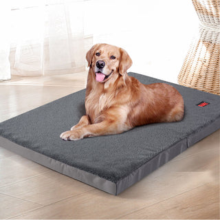 PaWz Pet Bed Foldable Dog Puppy Beds Grey X-Large-1836526677786759174