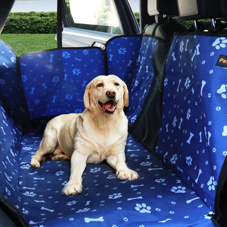 PaWz Pet Back Car Seat Cover Hammock Blue-1831592969933819910