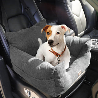 PaWz Pet Car Booster Seat Dog Protector M Grey Medium-1836526660187459591