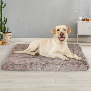 PaWz Dog Mat Pet Calming Bed Memory L Coffee Large-1831593130630189062