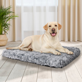 PaWz Dog Mat Pet Calming Bed Memory L Charcoal Large-1831593127564152838