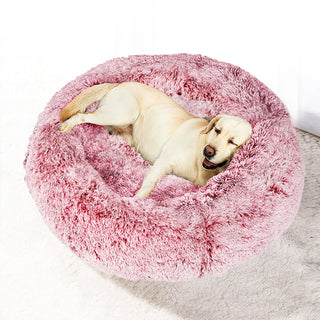 PaWz Pet Bed Memory Foam Dog Donut Pink Medium-1831593122606485511