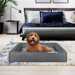 PaWz Memory Foam Pet Bed Calming Dog M Medium-1831593102234750983