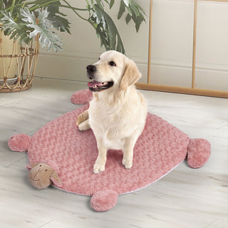 PaWz Pet Bed Cat Calming Bed Dog Squeaky M Pink Medium-1831593086489333767