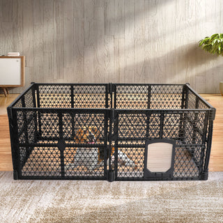 PaWz Pet Playpen Folding Dog Plastic M Medium-1836526653463990279