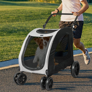 PaWz Pet Dog Stroller Pram Carrier Cat-1836526620219936775