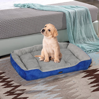 PaWz Pet Bed Dog Beds Bedding Mattress M Navy Medium-1836526642139369479