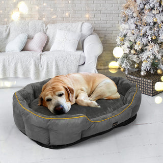 PaWz Electric Pet Heater Bed Heated XL Grey X-Large-1836526655481450503