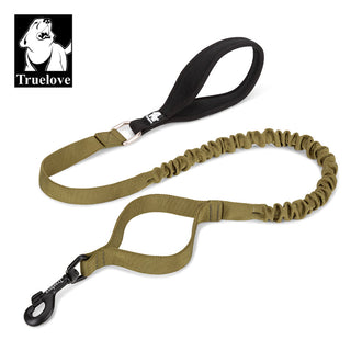 True Love Military Dog Leash 2 cm width and 1.4 m length - Army Green M-1831155650210697216