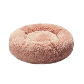 PaWz Pet Bed Cat Dog Donut Nest Calming L Pink Large-1831593093988749312