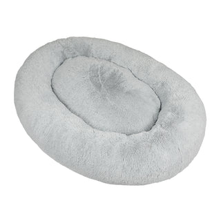 TheNapBed 1.8m Human Size Pet Bed Fluffy Grey-1836526659302461440