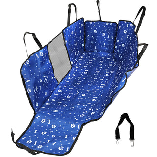 PaWz Pet Back Car Seat Cover Hammock Blue-1831592969933819904