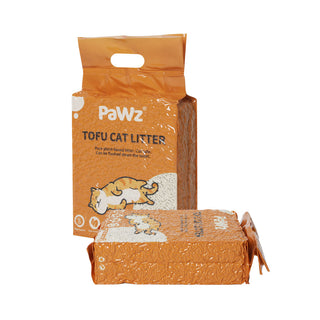 PaWz 2.5kg Tofu Cat Litter Clumping Natural-1836526661982621697