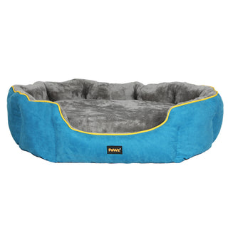 PaWz Electric Pet Heater Bed Heated M Blue Medium-1836526655183654913