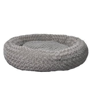 PaWz Calming Dog Bed Warm Soft Plush XL Grey X-Large-1831593097893646337