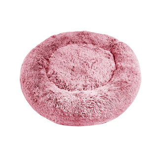 PaWz Pet Bed Memory Foam Dog Donut Pink Large-1831593138880385025