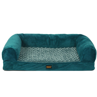 PaWz Pet Bed Sofa Dog Beds Bedding Soft M Blue Medium-1831593114956075009