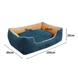 PaWz Pet Bed Mattress Dog Cat Pad Mat Blue XX-Large-1831593099424567298