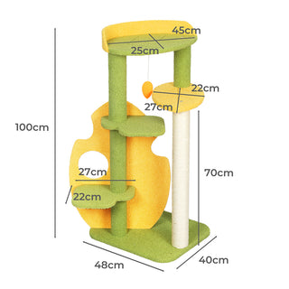 PaWz Cat Tree Kitten Furniture Condo-1831593105166569474