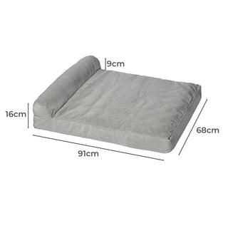 PaWz Pet Bed Chew Proof Memory Foam L Large-1836526663018614786