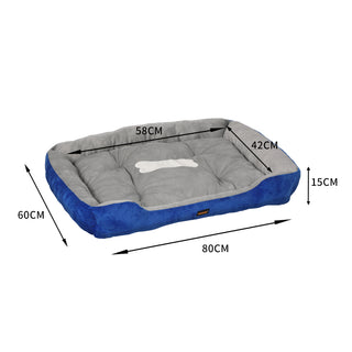 PaWz Pet Bed Dog Beds Bedding Mattress L Navy Large-1836526641833185282