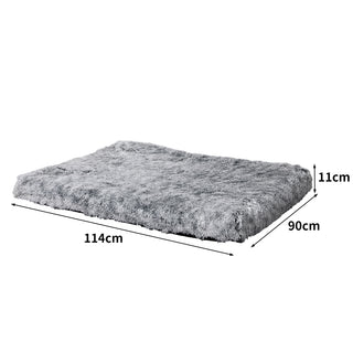 PaWz Dog Mat Pet Calming Bed Memory L Cober Charcoal Large-1831593117728509954