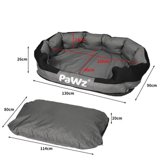 PaWz Waterproof Pet Dog Calming Bed X-Large-1836526657553436674