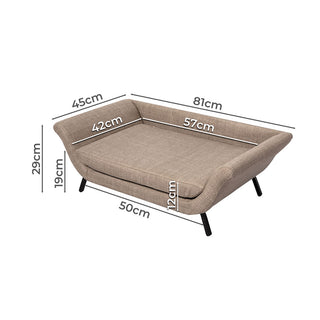 PaWz Pet Sofa Bed Raised Elevated Soft-1831593113123164162