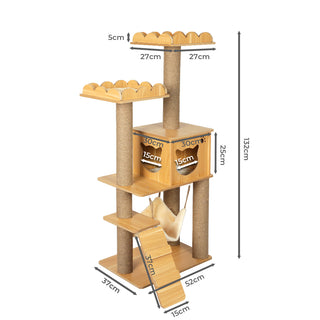 PaWz Cat Tree Scratching Post Scratcher-1831592670716366850