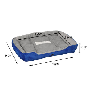 PaWz Pet Bed Dog Beds Bedding Mattress M Navy Medium-1836526642139369474