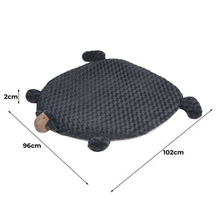 PaWz Pet Bed Cat Calming Beds Dog Squeaky L Charcoal Large-1831592969204011010