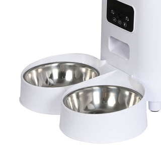 PaWz 5L Auto Pet Feeder Automatic Camera Wi-Fi White-1836526665627471876